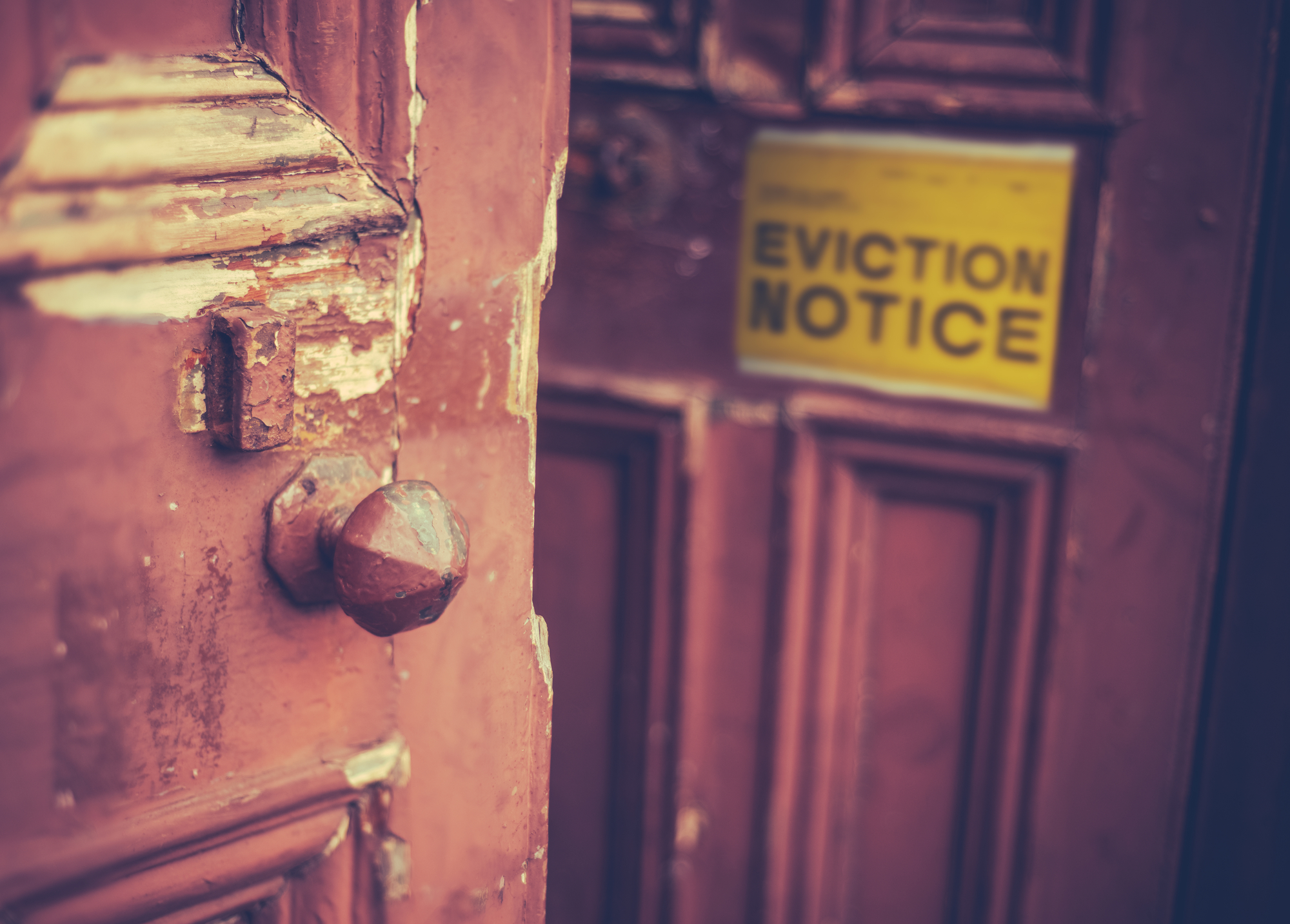 Filing eviction on tenant